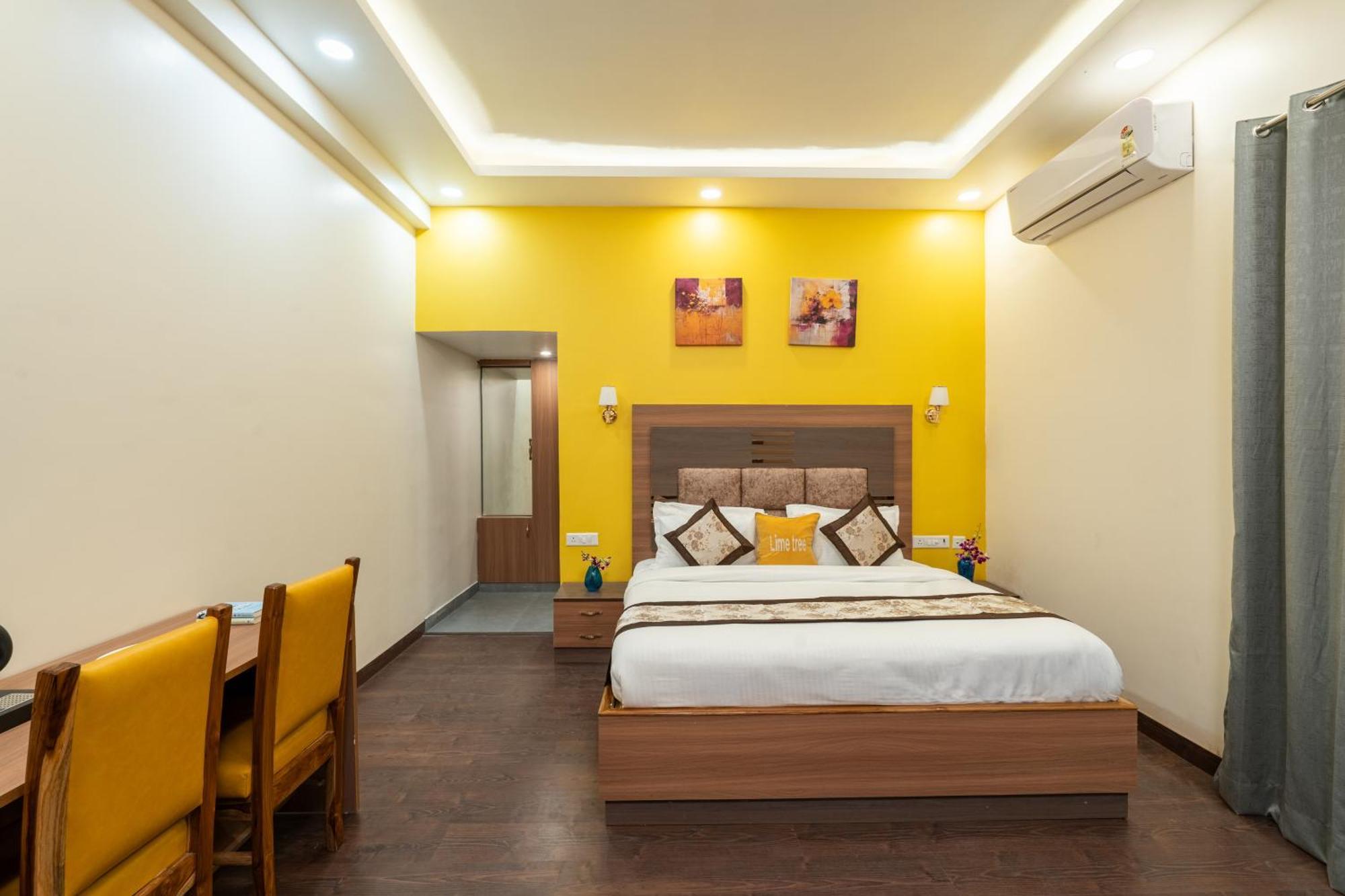 Lime Tree Hotel & One Bhk Serviced Apartment Noida - Sector 50 Metro Exterior foto
